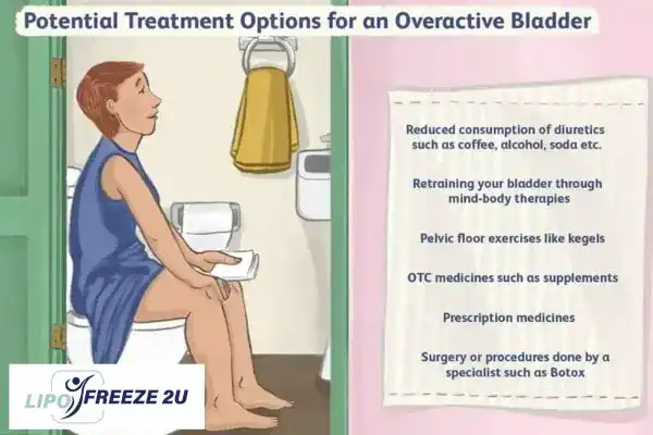 image of woman on toilet because of an overactive bladder Coatbridge