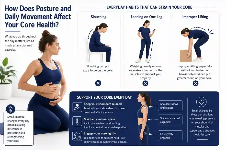 How Does Posture and Daily Movement Affect Your Core Health Coatbridge?