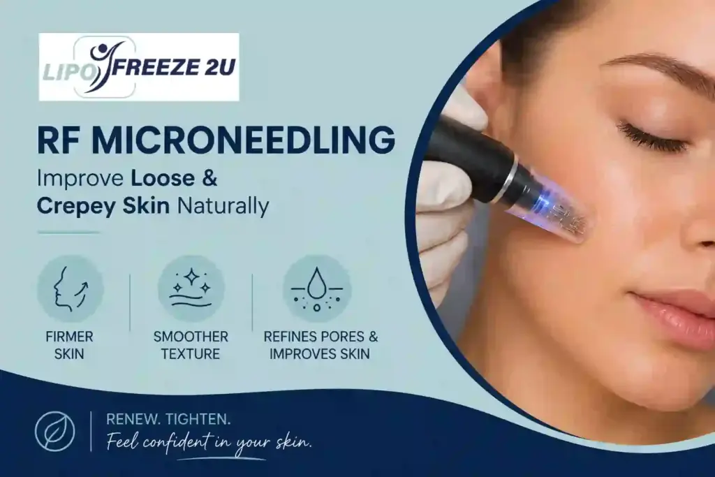 Can RF Microneedling Help Improve Loose and Crepey Skin Coatbridge?